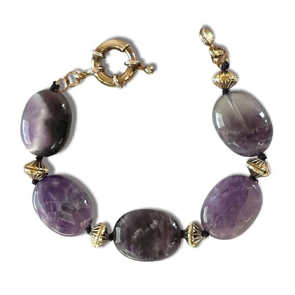 Vintage Amethyst Bracelet
